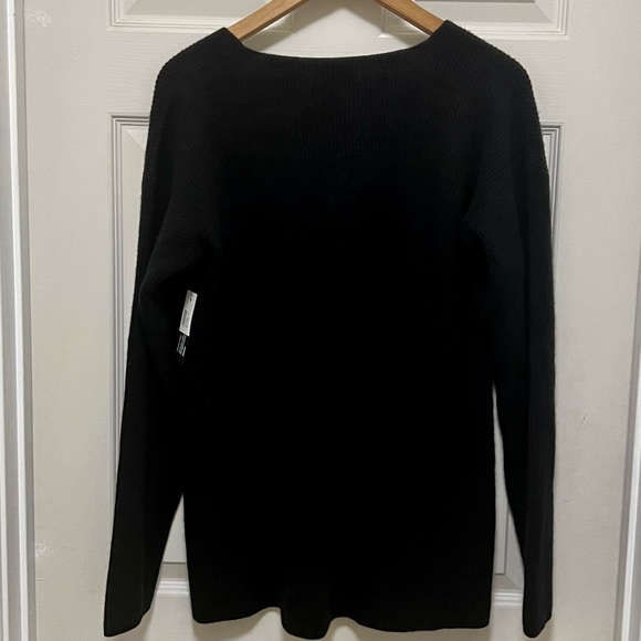 Ernest Leoty Eloise ribbed merino wool and cashmere-blend sweater. - Picture 5 of 6